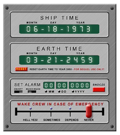 Another tip of the hat to Mark Longmire and his excellent artistic skills for 'redoing' my graphic with his suggestion for a [RESET] button to get the times correct for the sequels!
