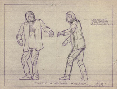 Zaius design sketch