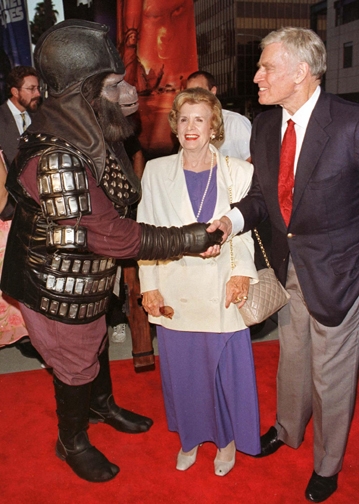 Charlton Heston at the 30th Anniversary Bash